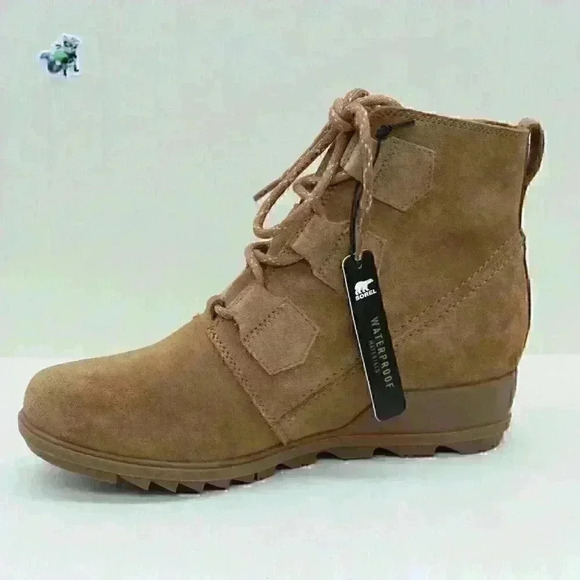 Sorel Evie Women’s Brown Suede Leather Lace Up Boots Size US 10 - Picture 4 of 10